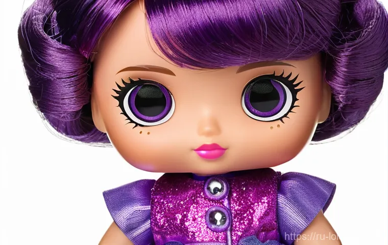 LOL 서프라이즈와 관련된 다양한 콘텐츠 제작법 - **Prompt:** A close-up shot capturing the magic of an L.O.L. Surprise!™ doll unboxing. Focus on a pa...