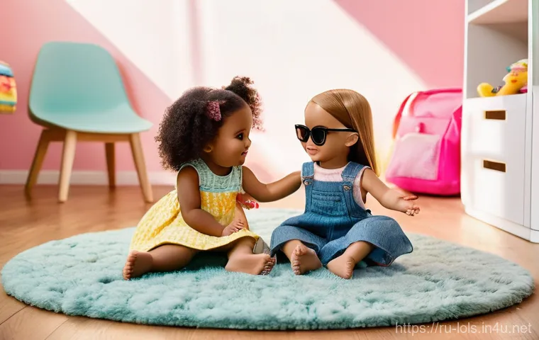 LOL 서프라이즈 장난감의 사회적 반응 - **Joyful Unboxing Moment:** A close-up shot of a 7-year-old Russian girl with bright, eager eyes, he...