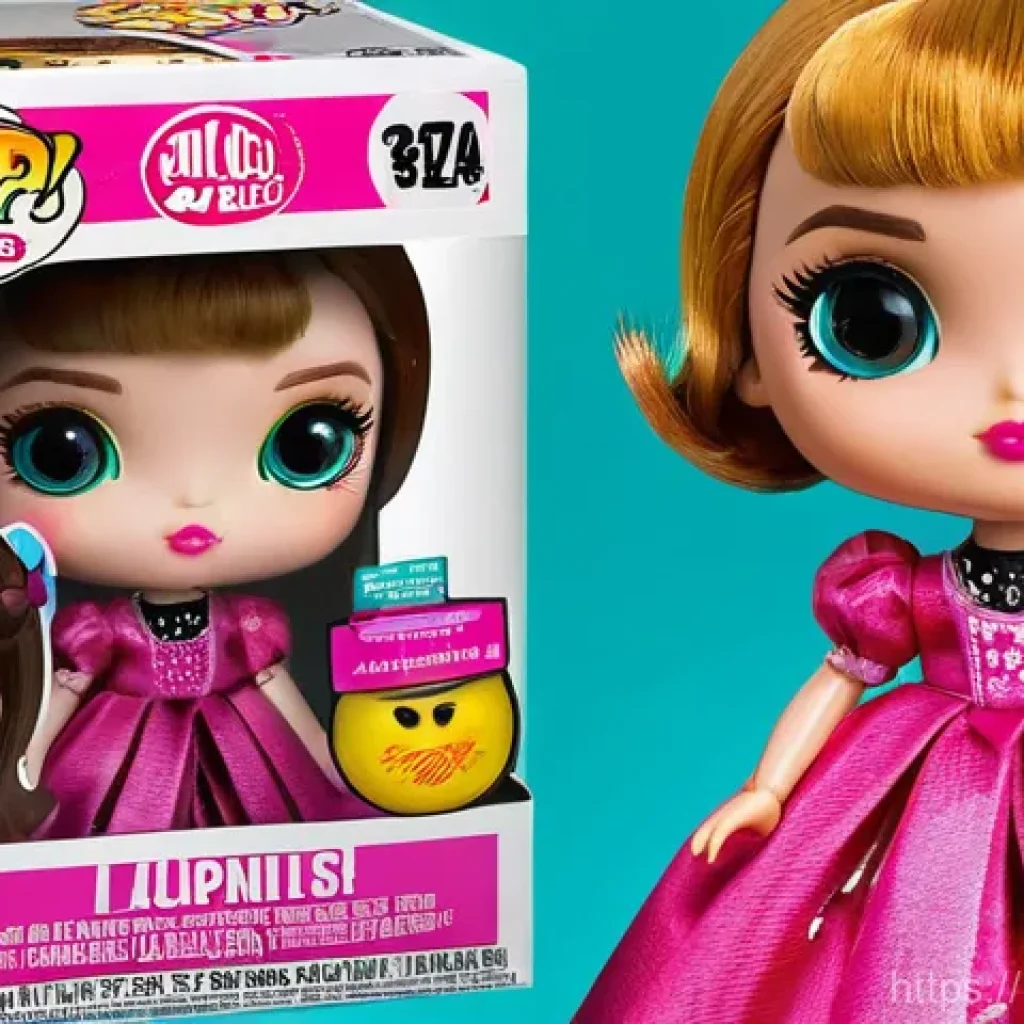 LOL 서프라이즈의 컬렉터 가이드 - **Prompt:** A split image contrasting an authentic L.O.L. Surprise! doll with a counterfeit one. On ...