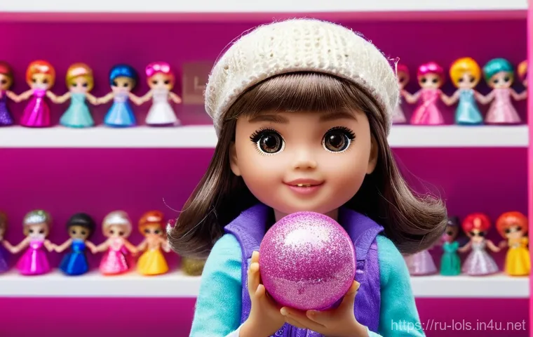 LOL 서프라이즈의 컬렉터 가이드 - **Prompt:** A split image contrasting an authentic L.O.L. Surprise! doll with a counterfeit one. On ...