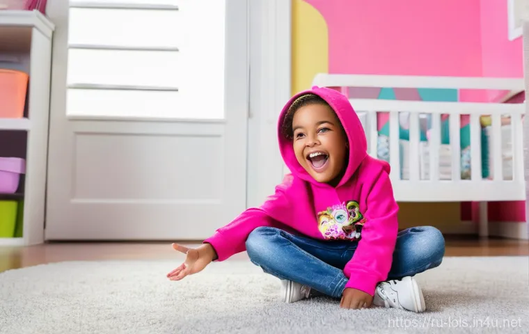 LOL 서프라이즈 캐릭터 생성 배경 - Prompt 1: The Excitement of Unboxing**