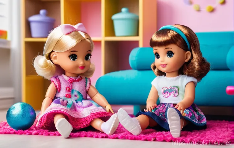 LOL 서프라이즈와 관련된 소셜 미디어 트렌드 - **Prompt 1: The Excitement of Unboxing**
    A happy, excited girl, approximately 9 years old, with ...