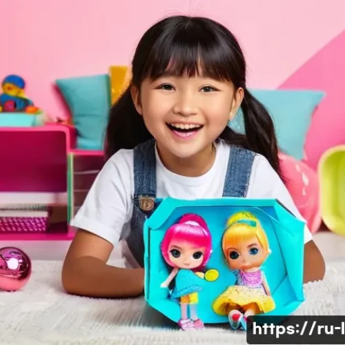 Home 32 LOL 서프라이즈 언박싱 리뷰 - **Prompt:** A young girl with a look of pure excitement and wonder, carefully unwrapping the final l...