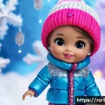 Home 23 LOL 서프라이즈의 글로벌 소비자 반응 조사 - A vibrant and colorful scene showcasing a collection of LOL Surprise dolls from the “Winter Disco” s...