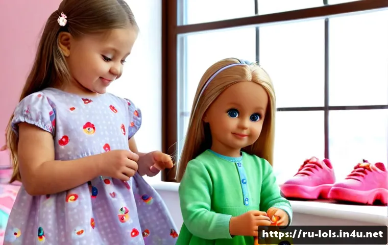 LOL 서프라이즈의 연령대별 선호 캐릭터 - Photorealistic lifestyle scene in a bright Moscow apartment playroom, a preschool-aged Russian child...